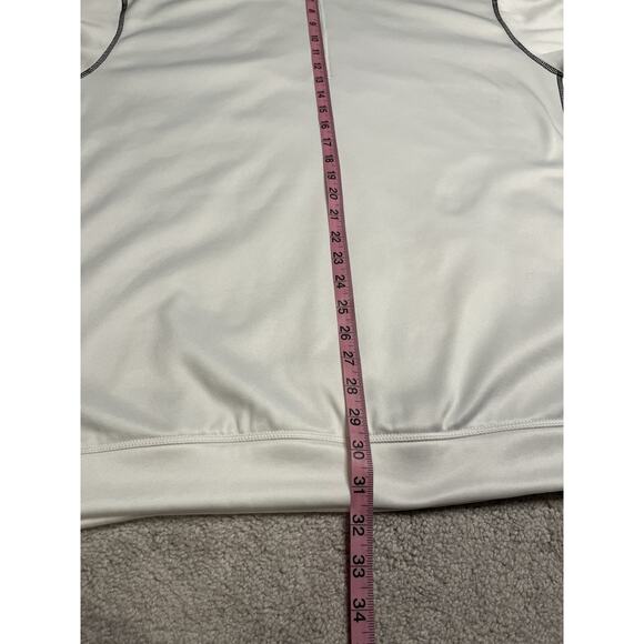 Nike Golf Therma Fit Quarter Zip Pullover Sweatshirt Mens XL White - Picture 8 of 9